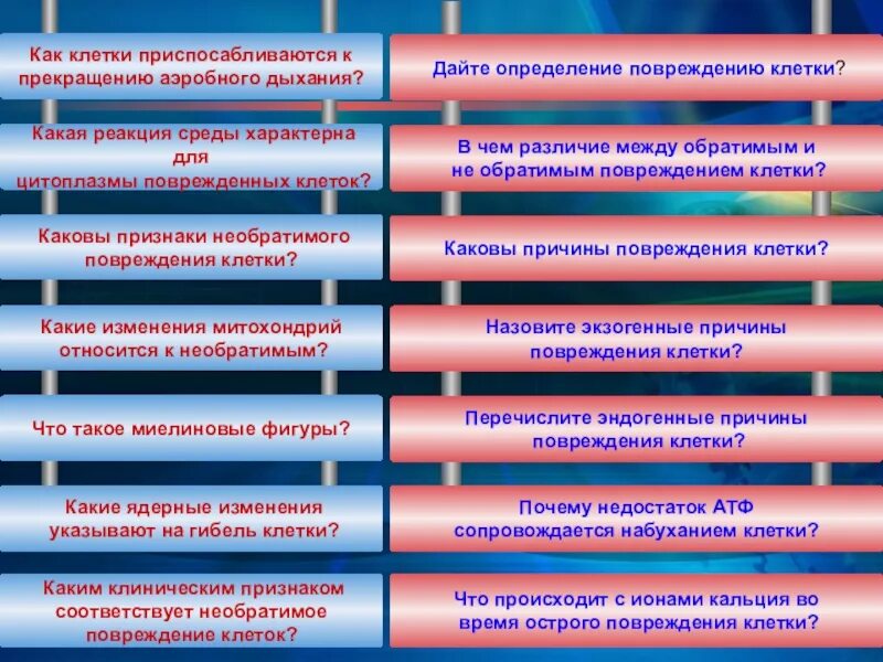 Признаки необратимого повреждения клеток. Функциональные признаки повреждения клетки. Признаки при необратимом повреждении клетки. Необратимое повреждение клеток это какой клинический признак.