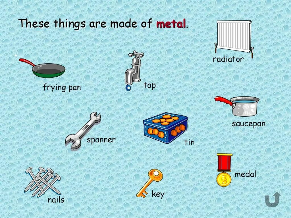 Our items are made. Metal things. made of metal. metal перевод. made of made from.