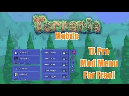Terraria mod menu