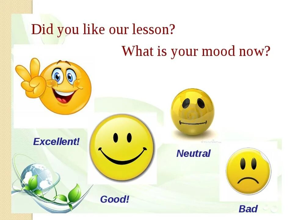 We are having have a lesson now