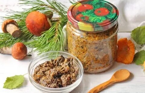 Рецепт икры из опят пошагово