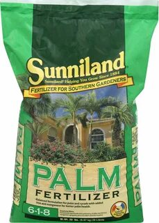Sunniland Palm Fertilizer, 6-1-8, 20 lb. 