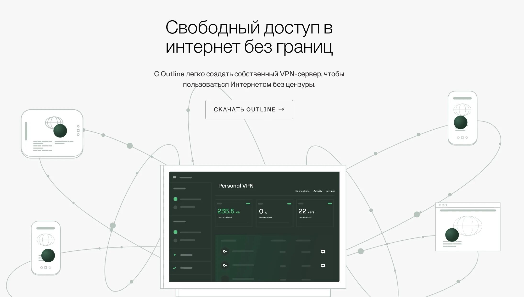 Outline server install. Outline manager.