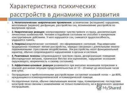Острые психические состояния