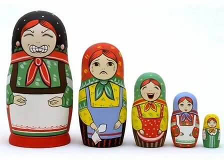 Самая лучшая работа в матрешка