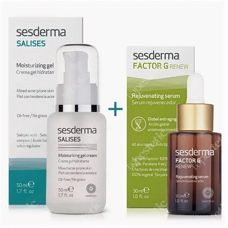 Сесдерма Салисес лосьон. Sesderma Salises тоник. Sesderma Factor g серебряный.