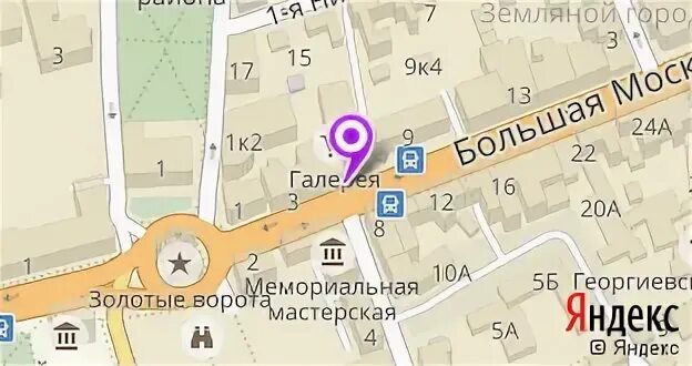 Большая московская карта