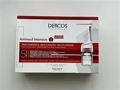 Vichy dercos aminexil ампулы против выпадения волос. Vichy dercos aminexil ампулы против выпадения волос