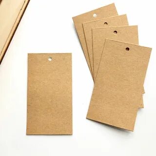 Бирки из картона
