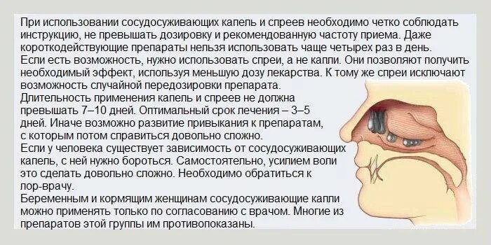 Заложенность носа отечность