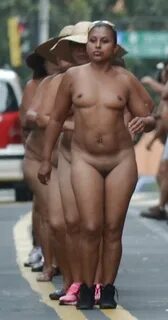 More related nude mexican protestors.