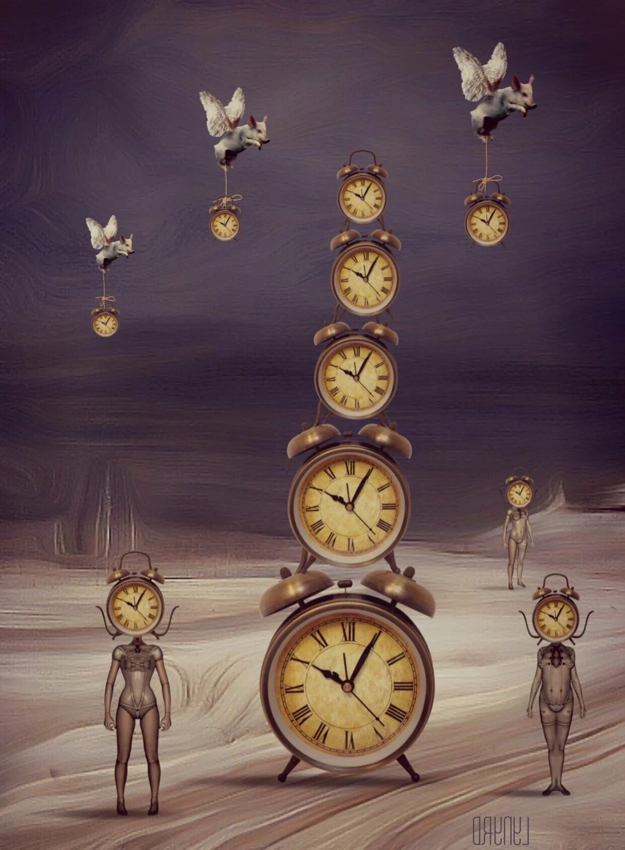Сказочные часы. Иллюстрации с часами. Старинные часы. Волшебные сказочные часы.