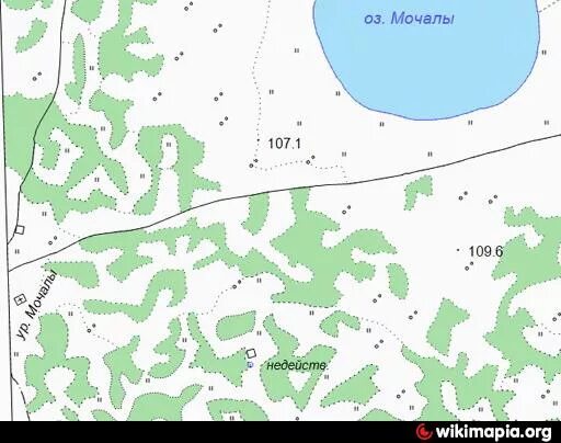 Викимапия урочища