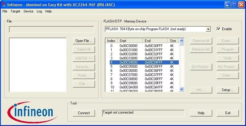 Memtool. Infineon MEMTOOL. Infineon MEMTOOL V4.6. Infineon MEMTOOL 4.9. Infineon 07.