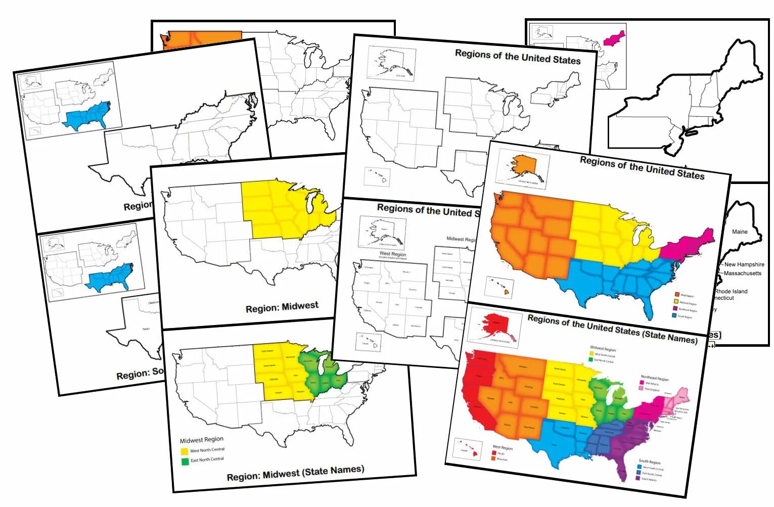 States activities. USA States Midwest, .... Region numbers of USA. United States Geography Worksheet.