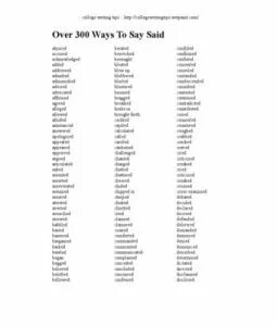 Say said said неправильный