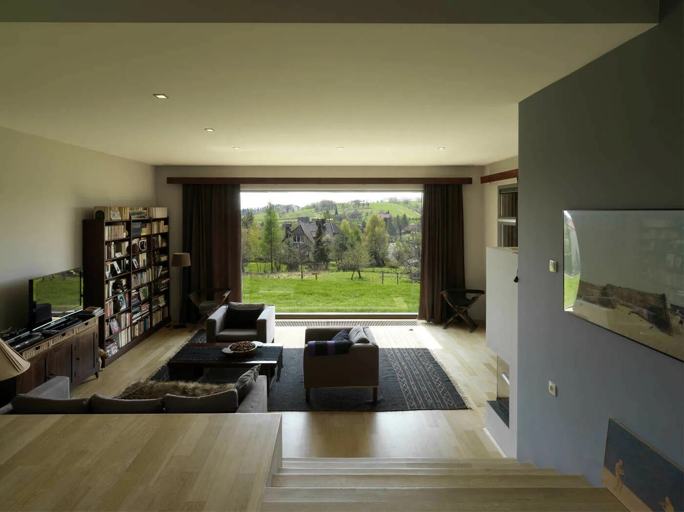 curtains Classic family room, Contemporary family room, Home