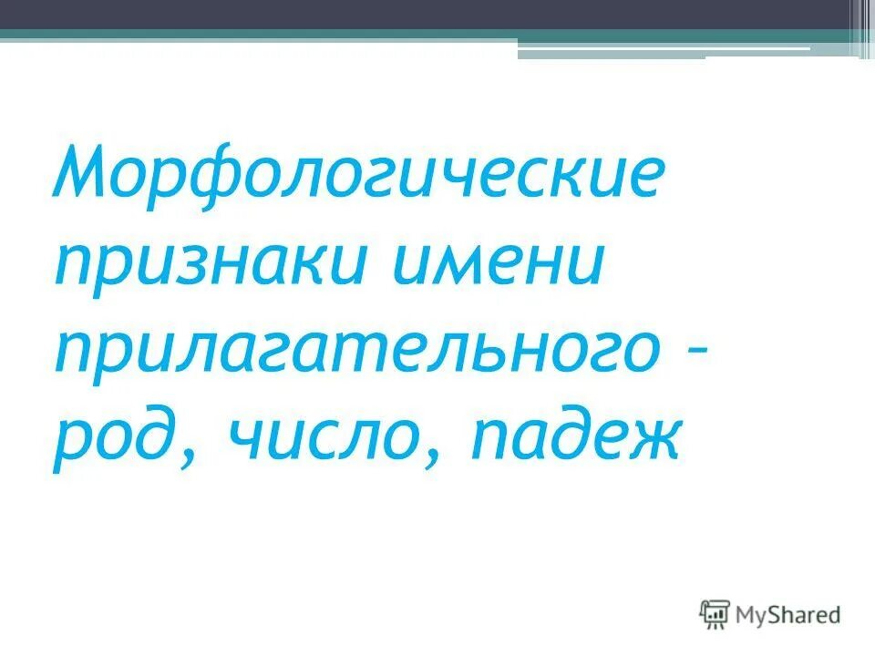 Презентация по теме имя прилагательное 5 класс