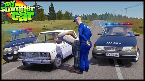 My summer car полиция