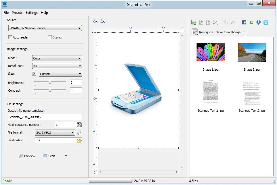 Scanner program