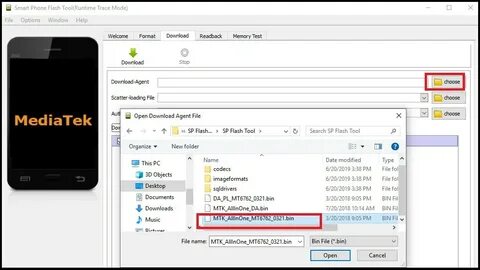 Прошивки через flash tools