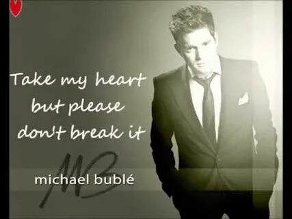 Michael buble lyrics