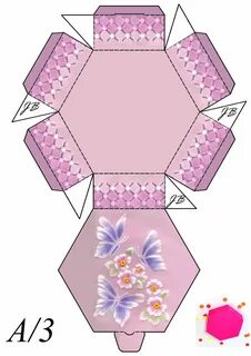 Коробочка из бумаги распечатать