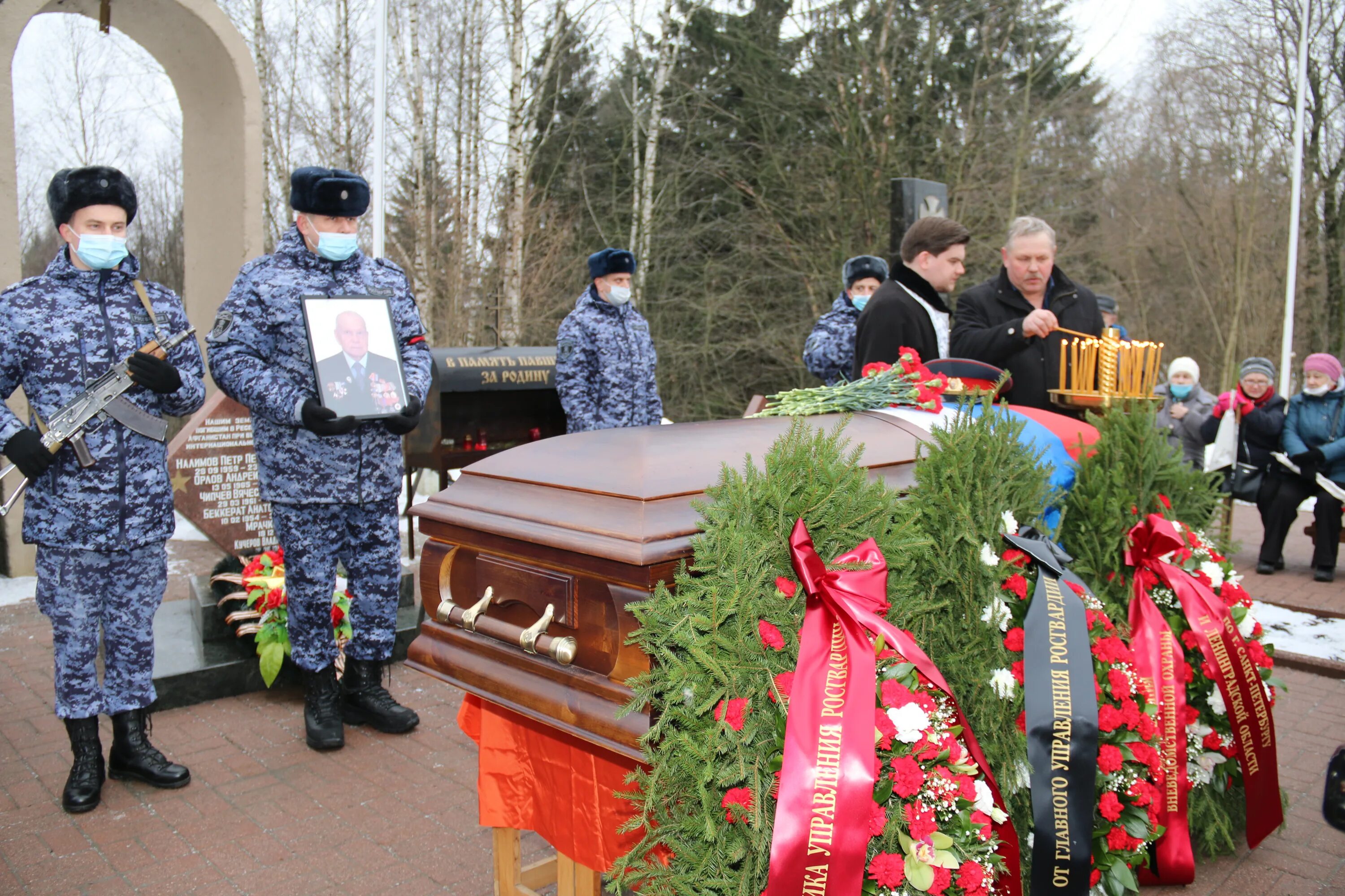 похороны подполковника