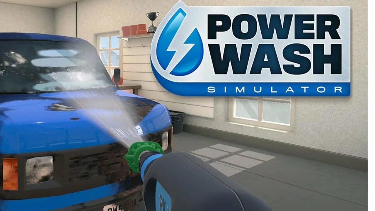 Повер вош симулятор. Симулятор автомойки. powerwash игра. игра симулятор мойщика.