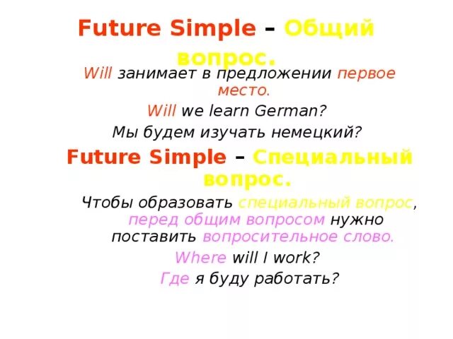 Answer в future simple. Фьюче Симпл специальный вопрос. Future simple специальные вопросы. Future simple Общие и специальные вопросы. Специальные вопросы в английском Future simple.