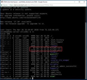 Unix server