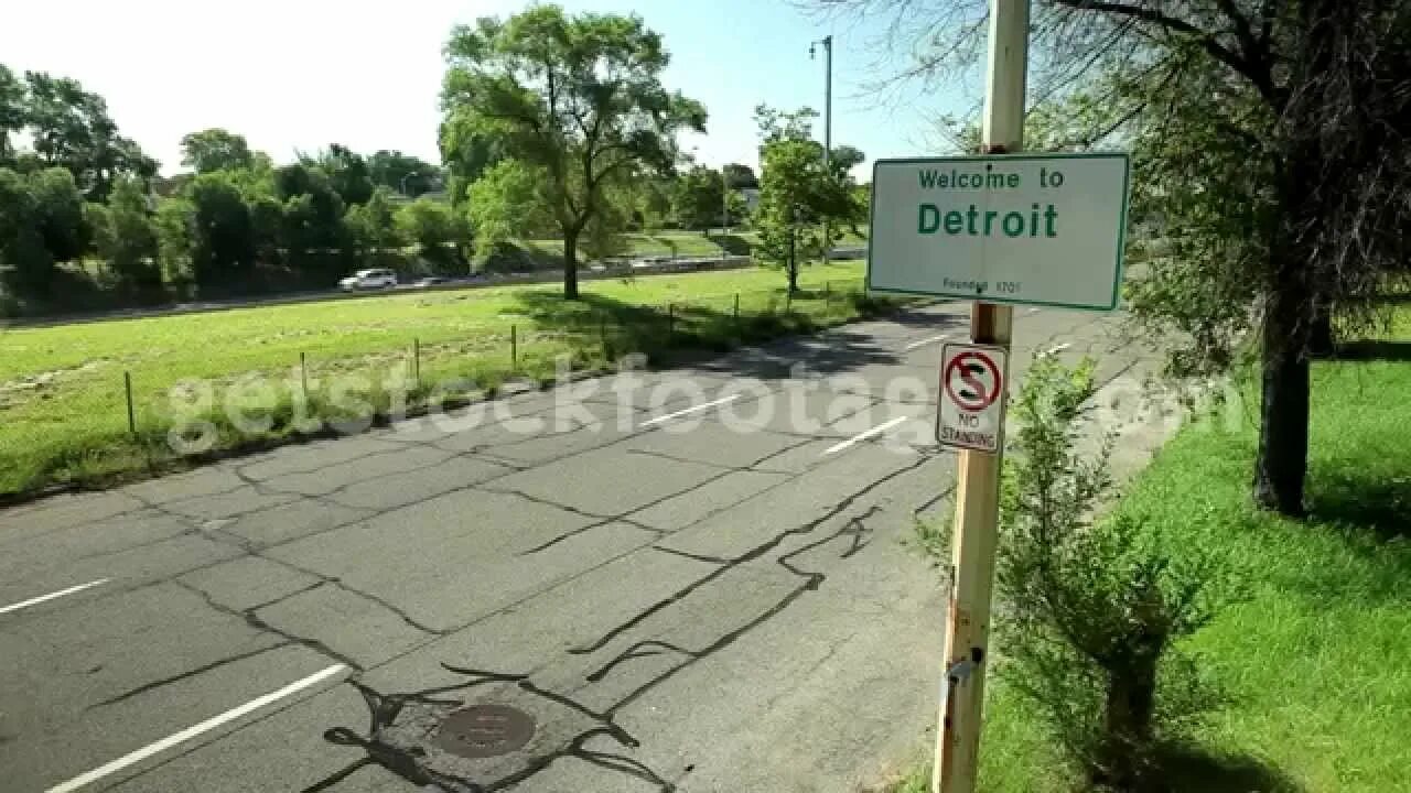 Welcome to detroit. Welcome to expressway-e.