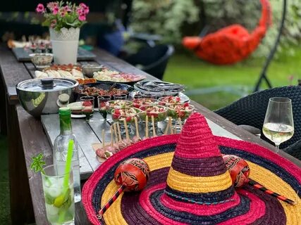 Летний пикник в латино-американском стиле Home Catering