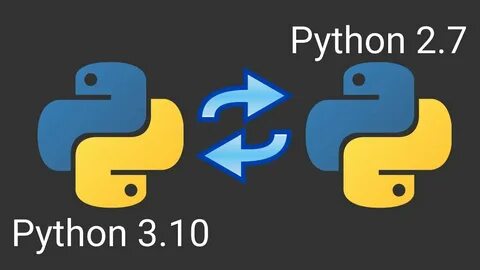 Set python version