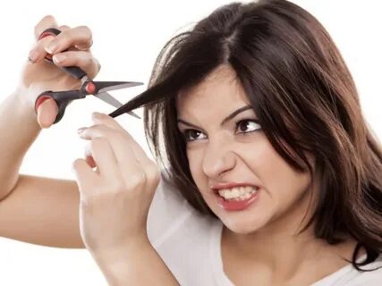 She cut