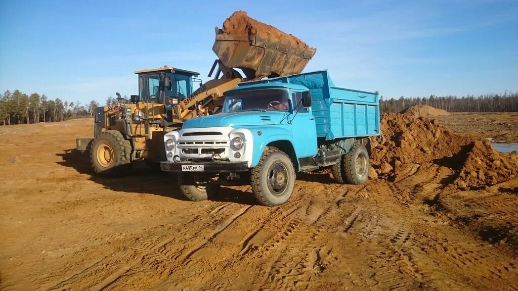 Сколько песка в зиле