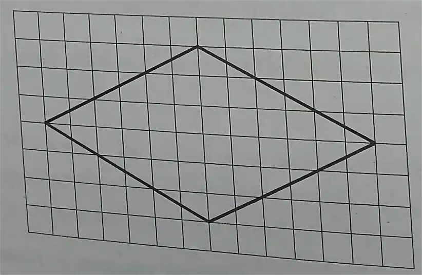 Диагональ на клетчатой бумаге. Площадь ромба клетки 1х1. Ромб по клеточкам ОГЭ. Параллелограмм на клетчатой бумаге.