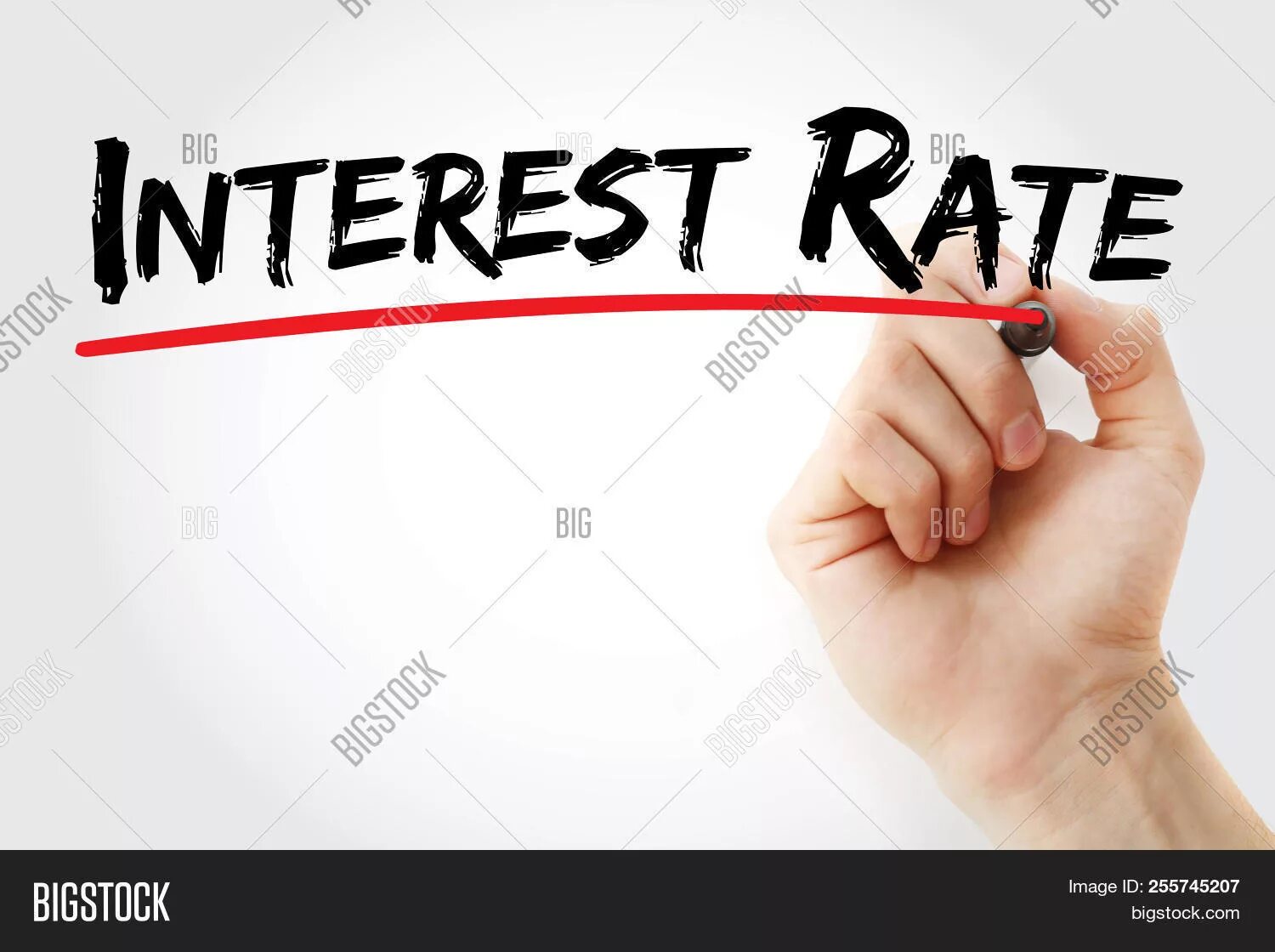 Make an interest in. Make an interest in