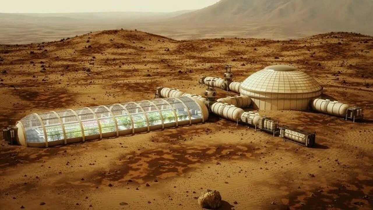 Mars colony