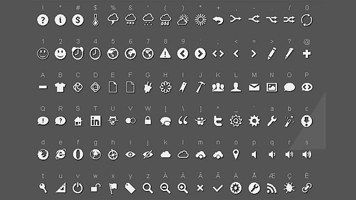Utf fonts