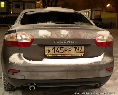 Парктроник рено флюенс