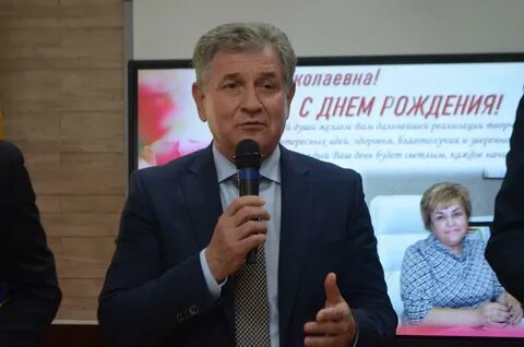 Юбилей директора колледжа