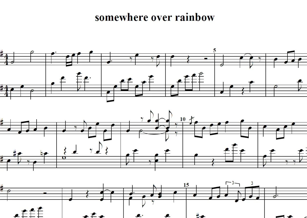 Песня over the rainbow. Rainbow Ноты для фортепиано. Ноты для Радужного пианино. Over the Rainbow Ноты для фортепиано. Somewhere over the Rainbow Notes.