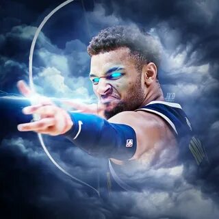 Jamal Murray "Blue Arrow" Design. 