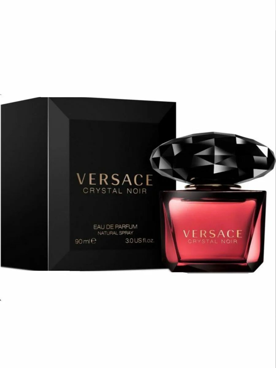 Версаче духи женские черный Кристалл. Versace Crystal Noir EDP 90ml. Туалетная вода Versace Crystal Noir 90 ml. Версаче духи Кристал Нуар.