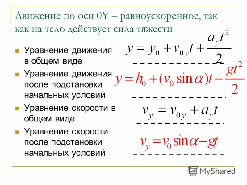 Уравнение движения тела дано в виде x. Уравнение движения тела дано в виде x