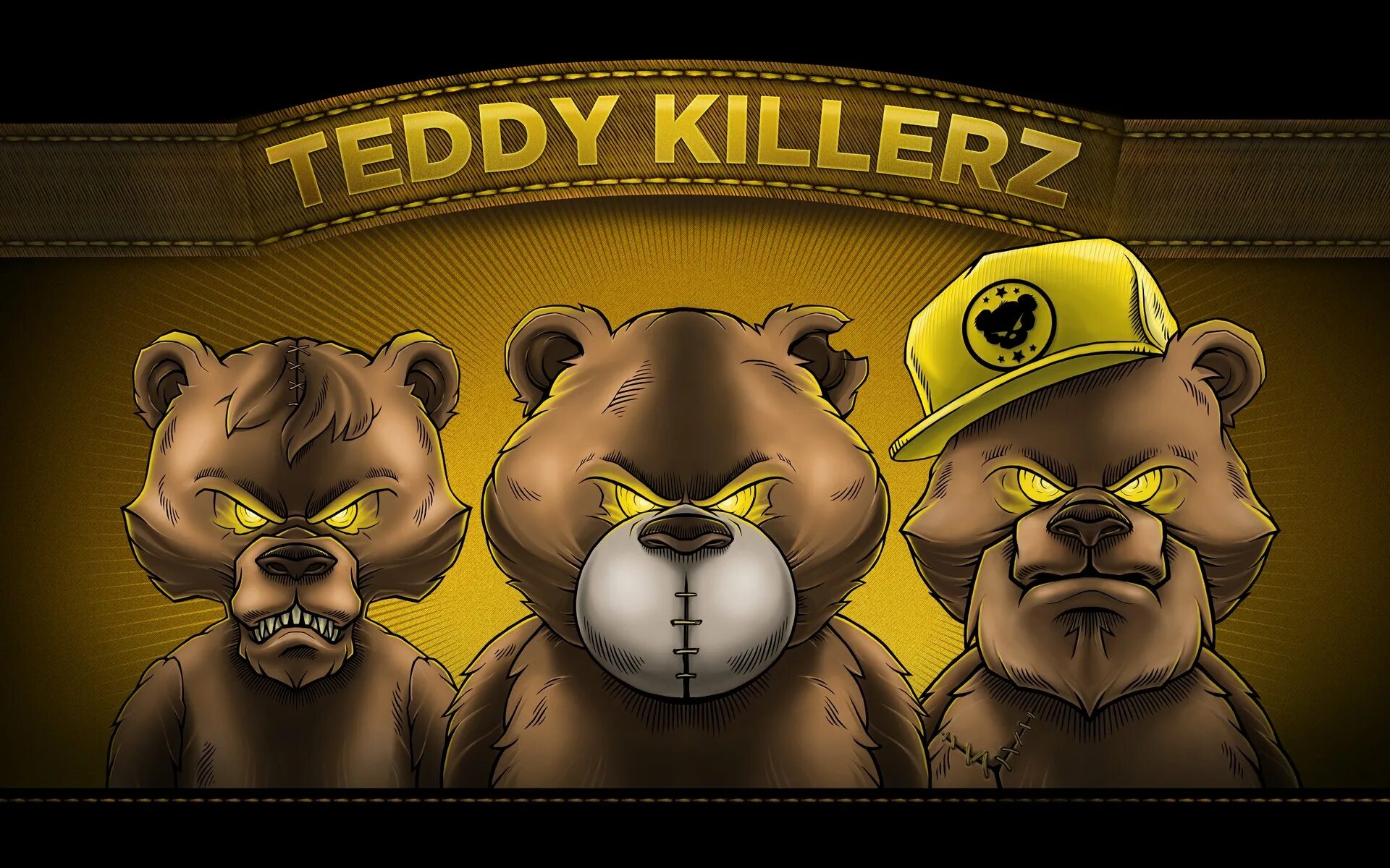 Teddy Killerz обои. Teddy Killerz фото. Злой мишка.