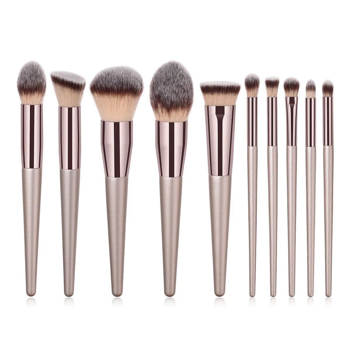 BBA набор кистей для макияжа 4шт 01-031. Набор кистей для макияжа Pro Makeup Brush Set. ESM collection кисти для макияжа набор. Nabor kistochek dlya makiyaja.