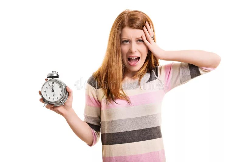 Why she be late
