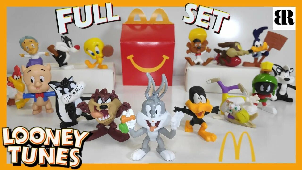 Full tunes. Looney Tunes MCDONALD'S игрушка. Игрушки макдональдс 2020. Макдональдс игрушки Looney Tunes 2020. Loony Tunes MCDONALDS Happy meal Toy.